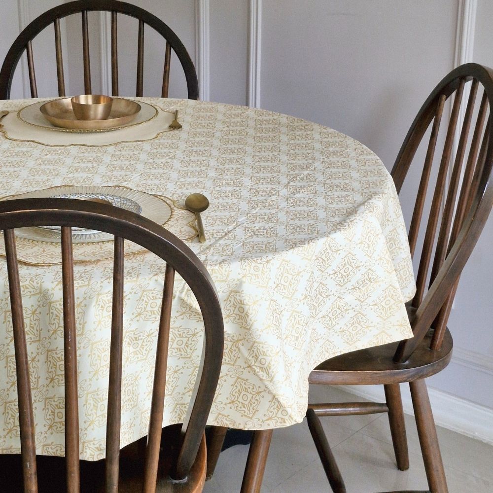 Golden Citrine Tablecloth