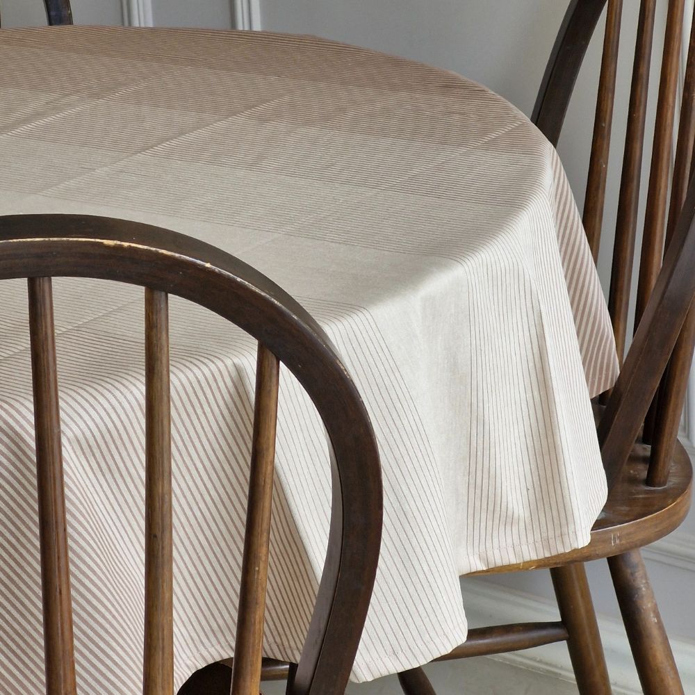 Cinnamon Cream Tablecloth