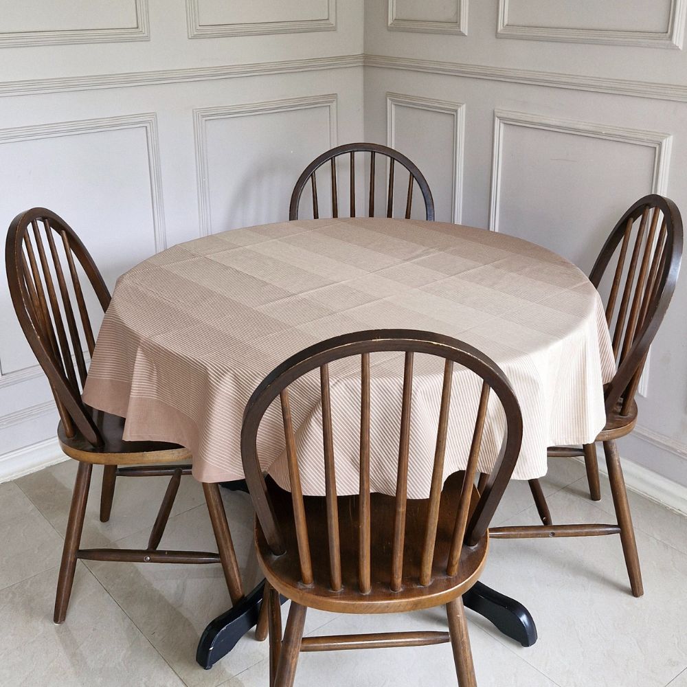 Cinnamon Cream Tablecloth