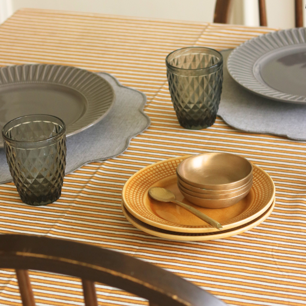 Ochre Mirage Tablecloth