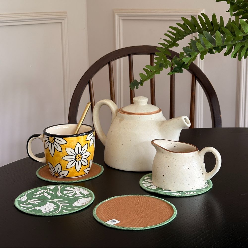 Cotton Coasters - Forest Pine