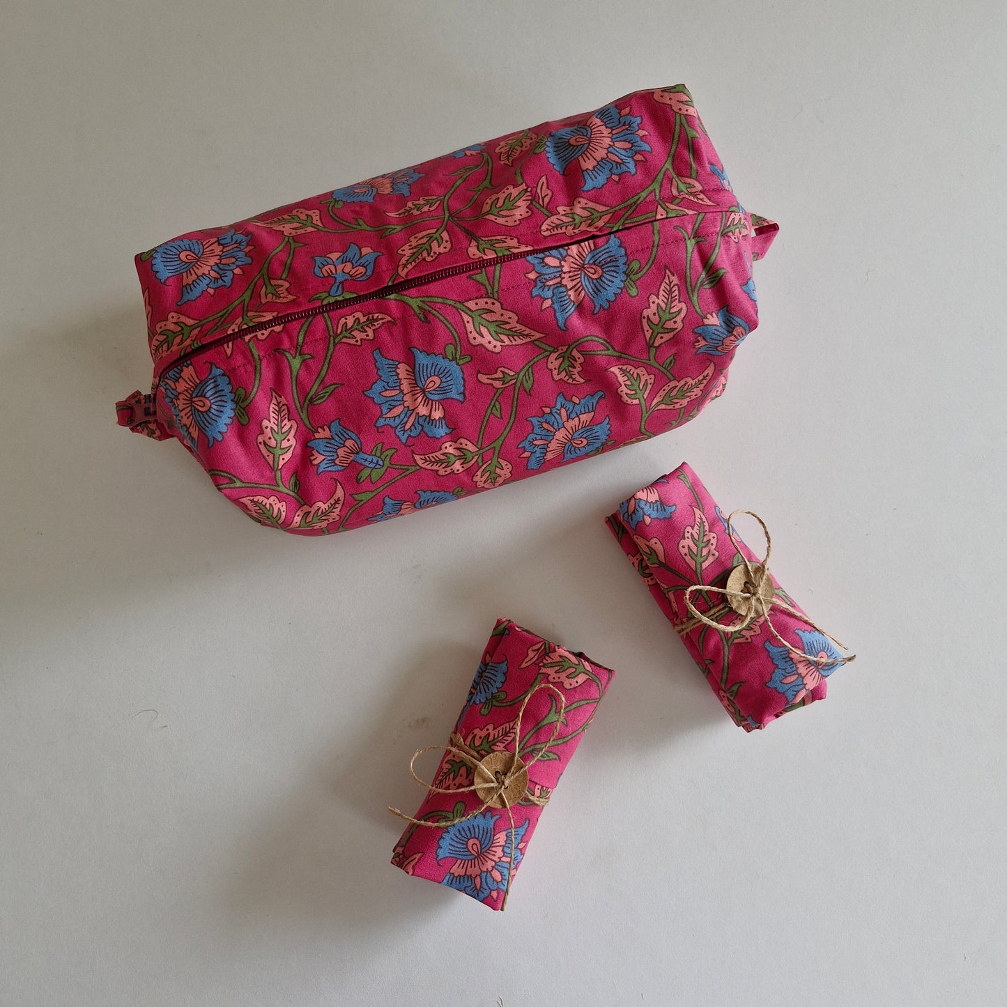 Tuck & Go Pouch - Royal Fuschia