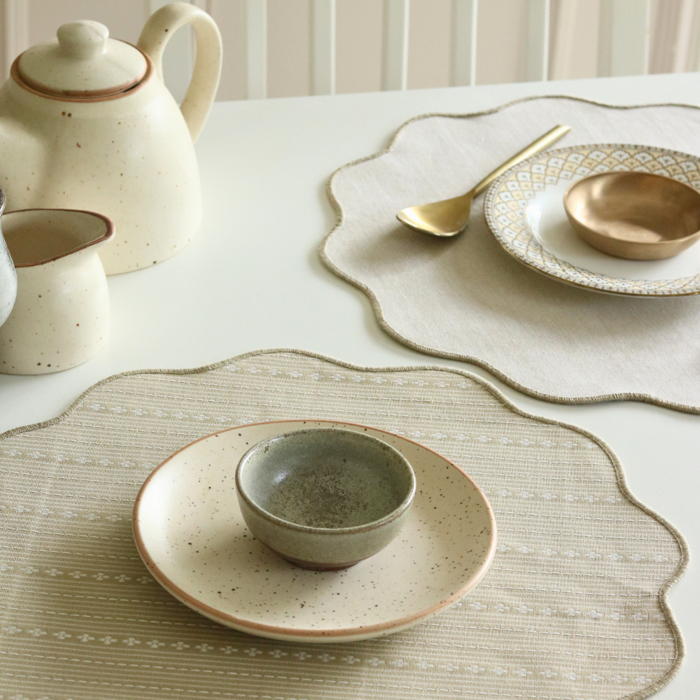 Woven Desert Sand Placemats