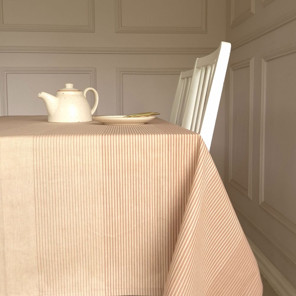 Cinnamon Cream Tablecloth