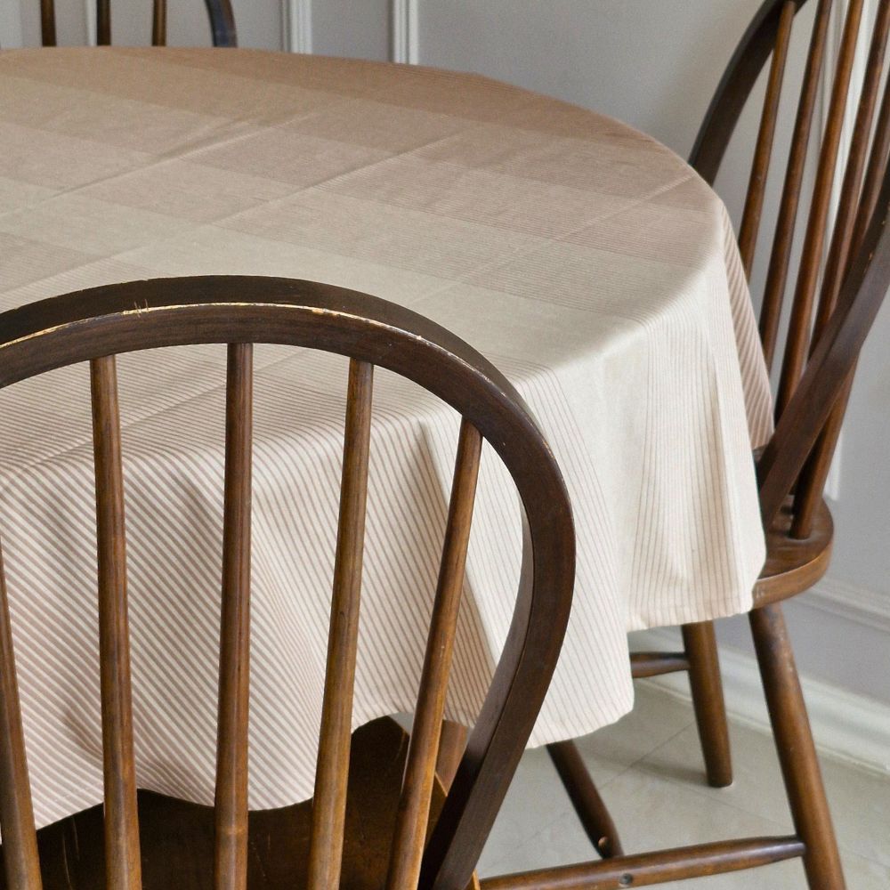 Cinnamon Cream Tablecloth