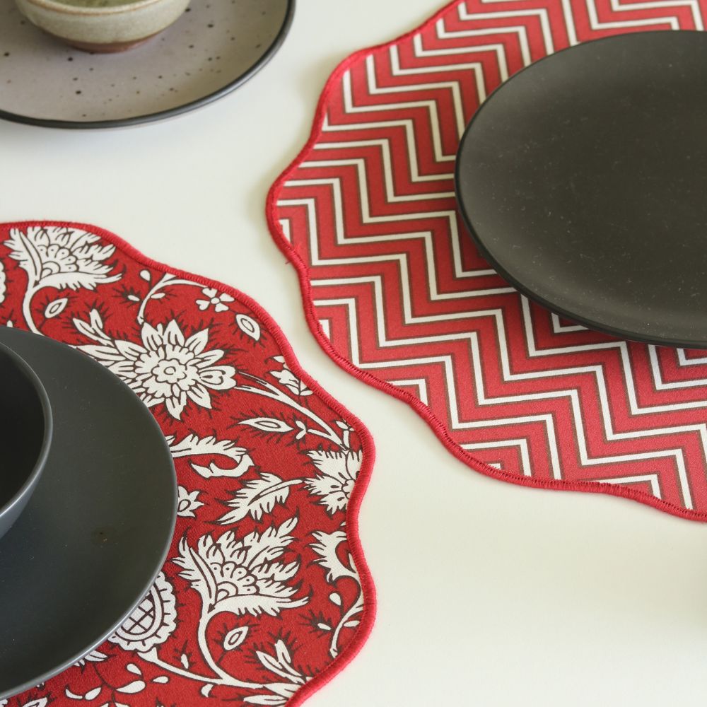 All Over Red Placemats