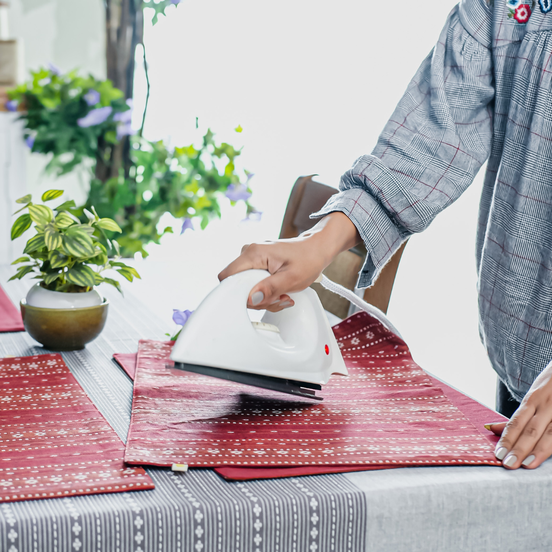 Woven Ruby Red Placemats