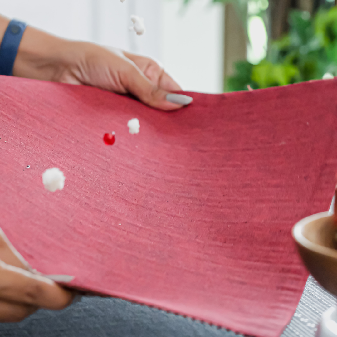 Woven Ruby Red Placemats
