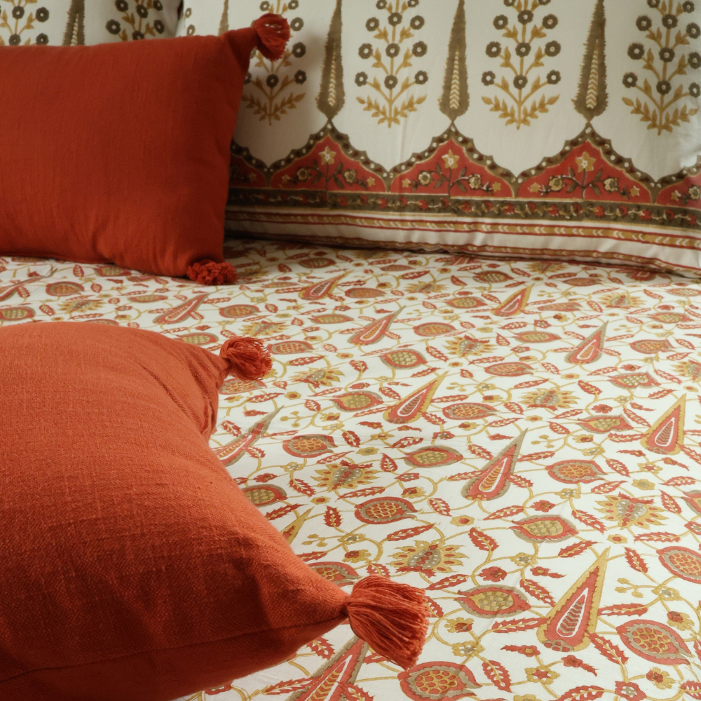 Cappadocia Clay Bedsheet