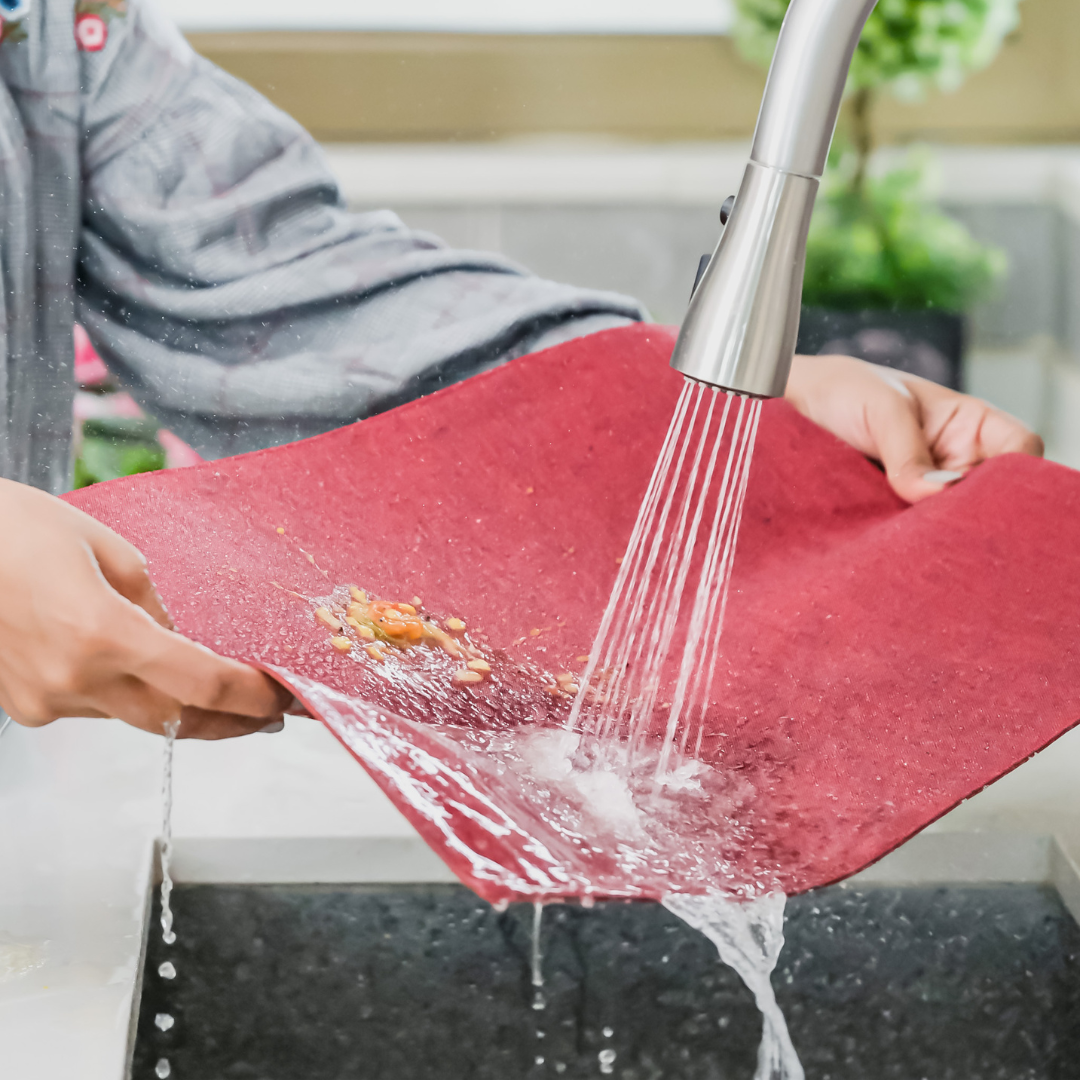 Woven Ruby Red Placemats