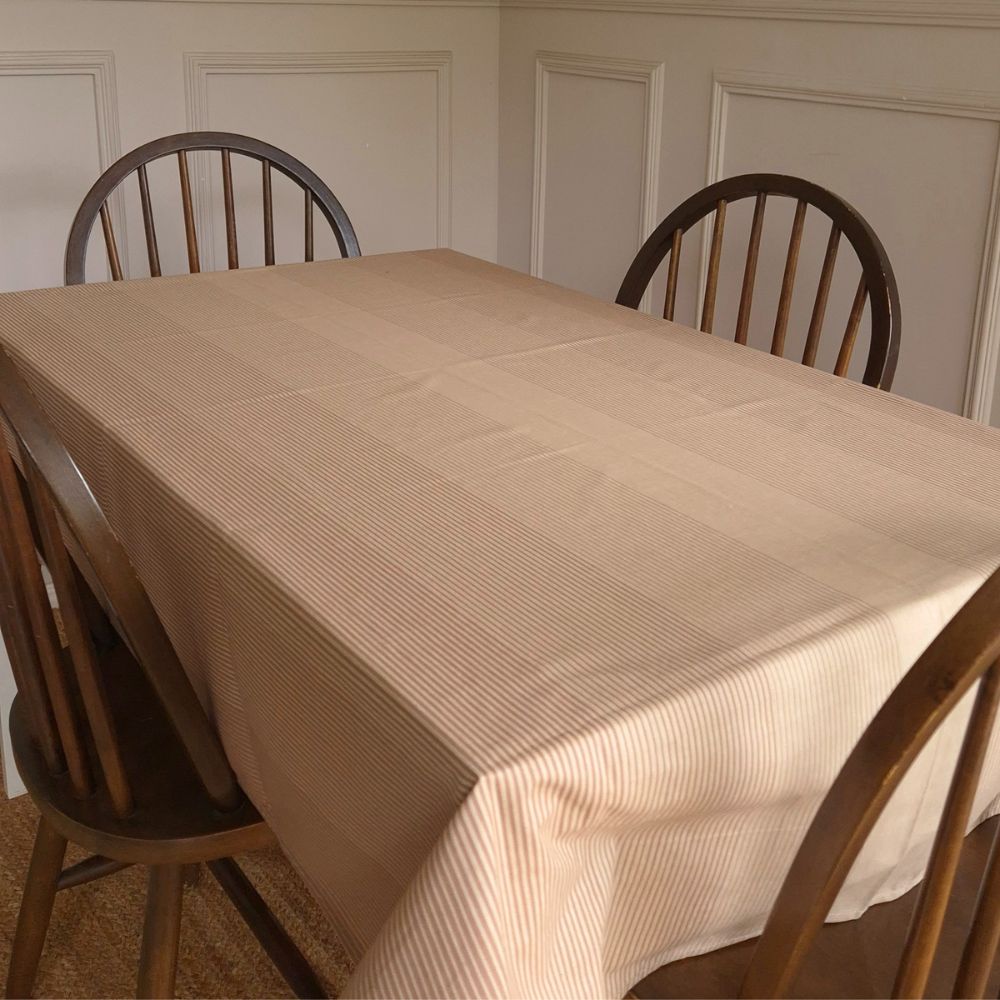 Cinnamon Cream Tablecloth