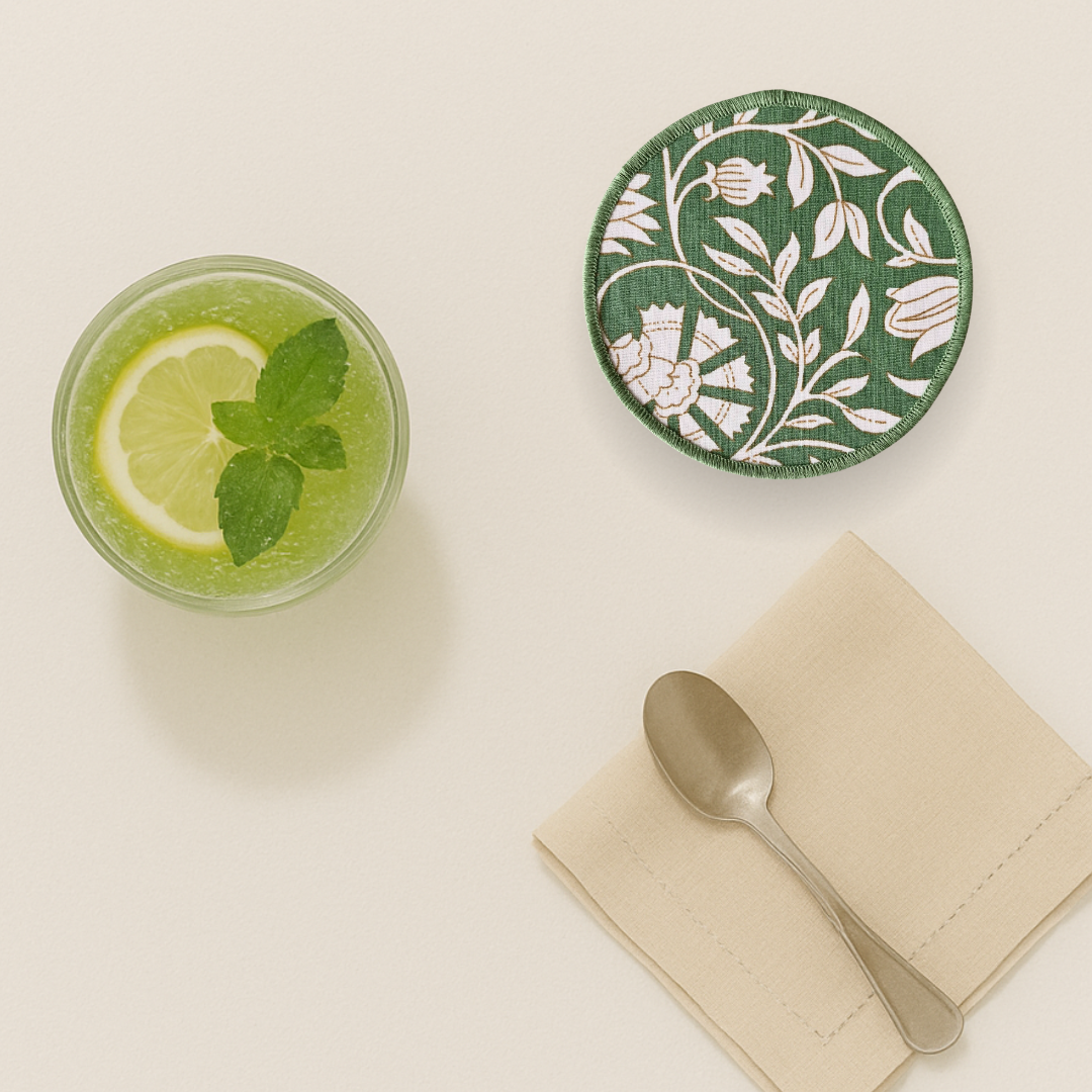 Cotton Coasters - Forest Pine