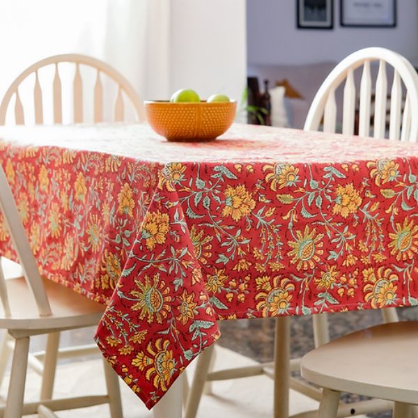 Acres Wild - Wipeable & Anti-Slip Cotton Tablecloth