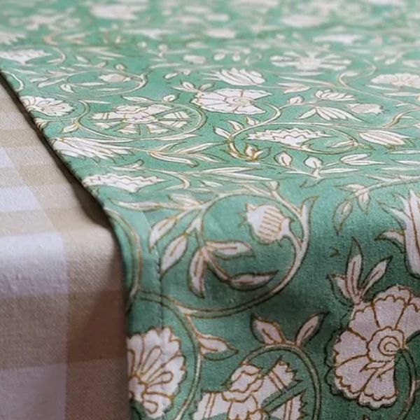 Forest Pine Runner Green