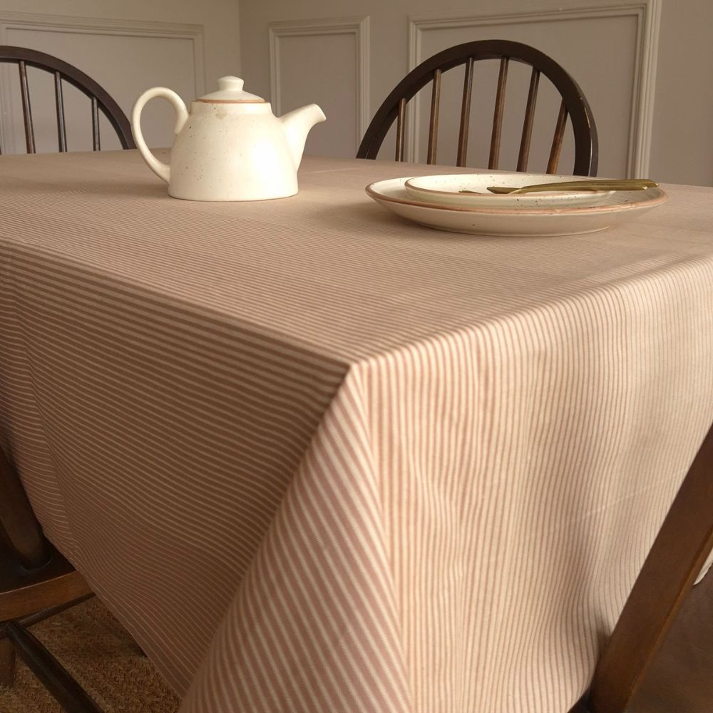Cinnamon Cream Tablecloth
