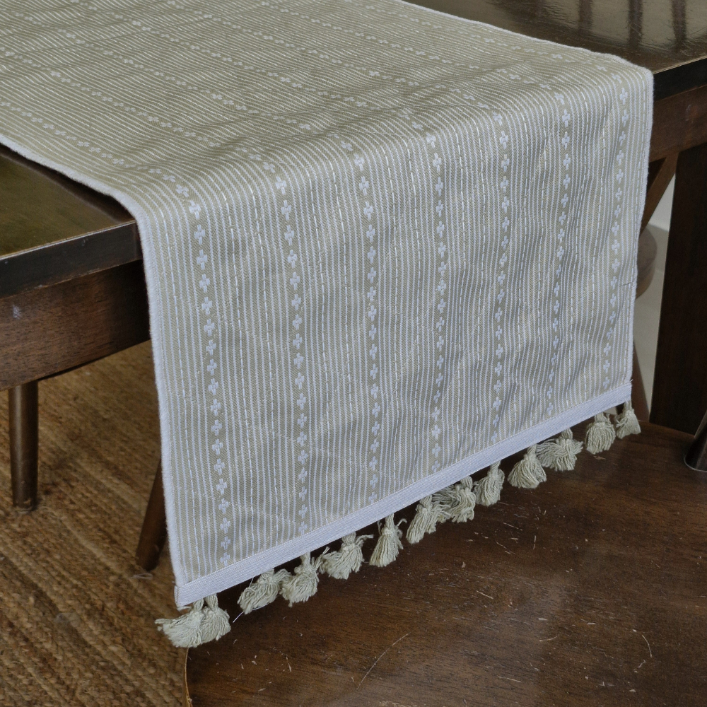 Woven Desert Sand Reversible Runner