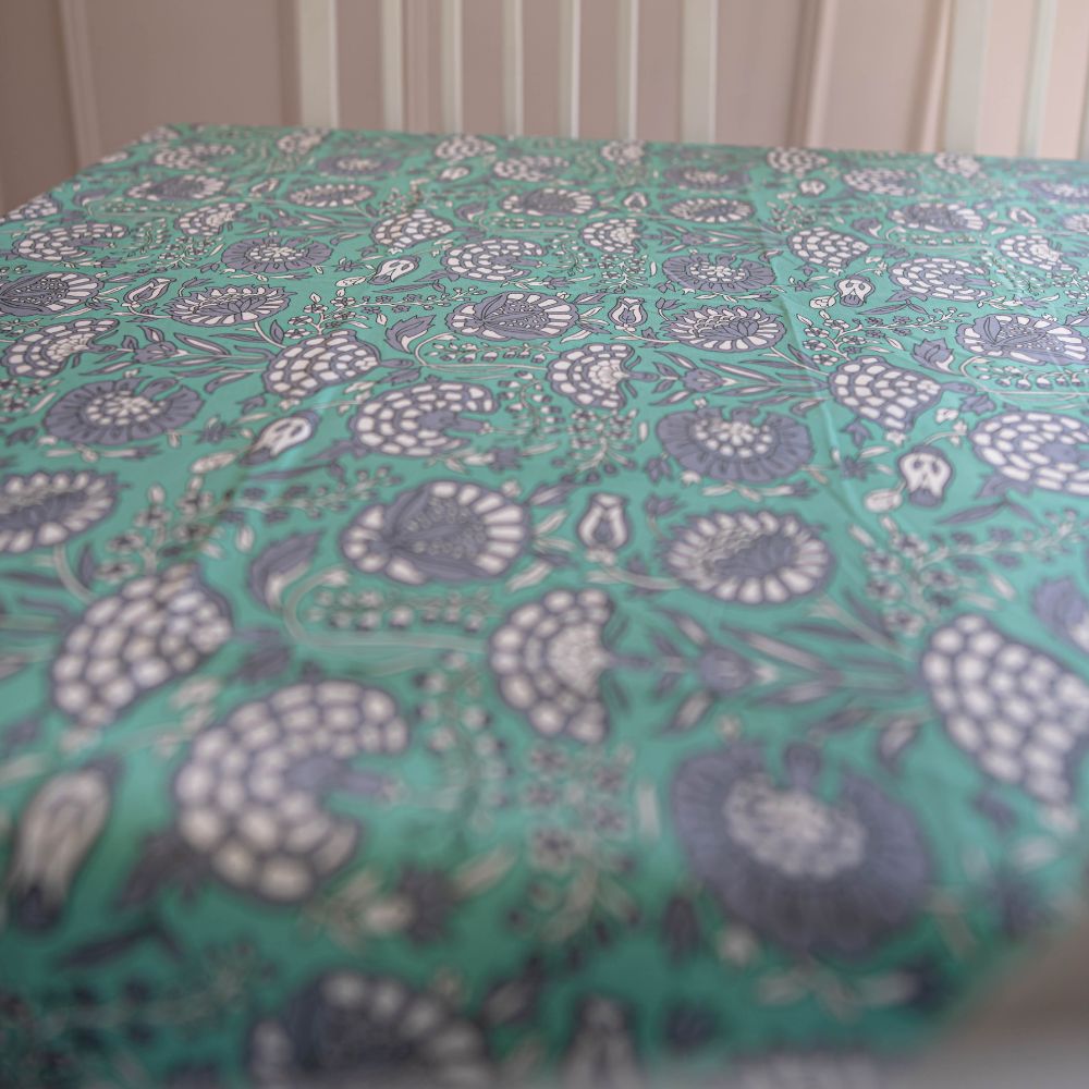 Tranquil Teal Tablecloth