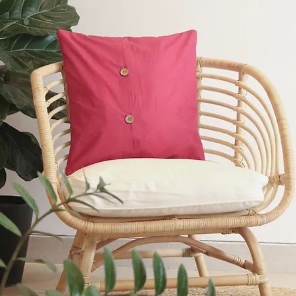 Persian Garden - Water resistant, Quilted Outdoor Cushion Cover