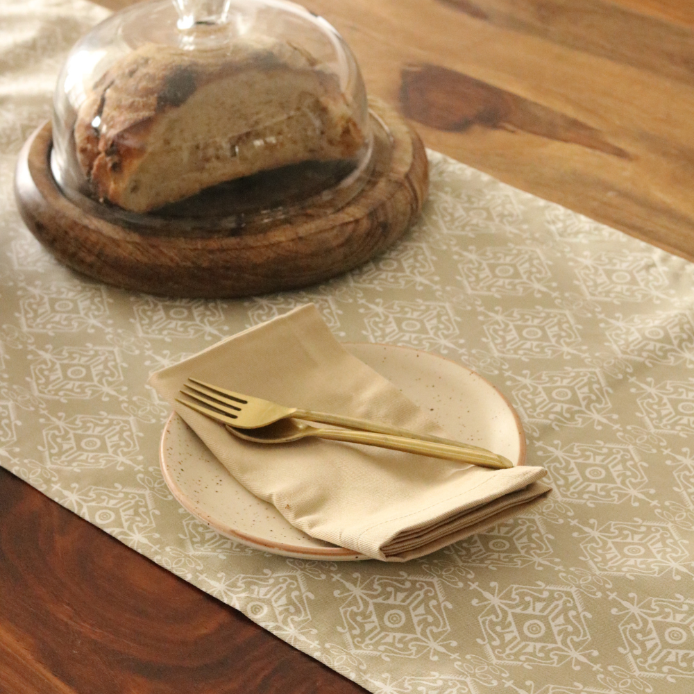 Dholpur Beige Runner Beige