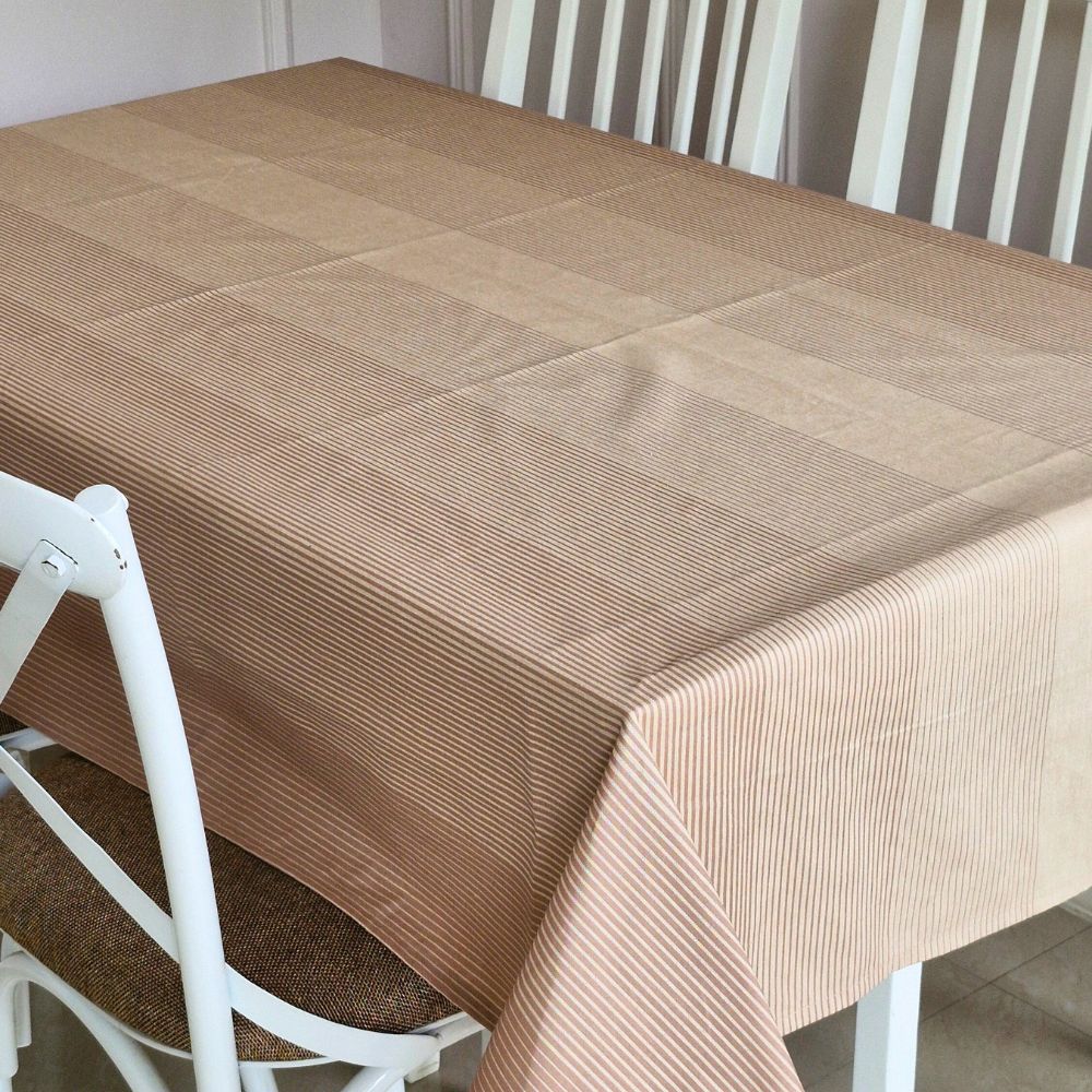 Cinnamon Cream Tablecloth