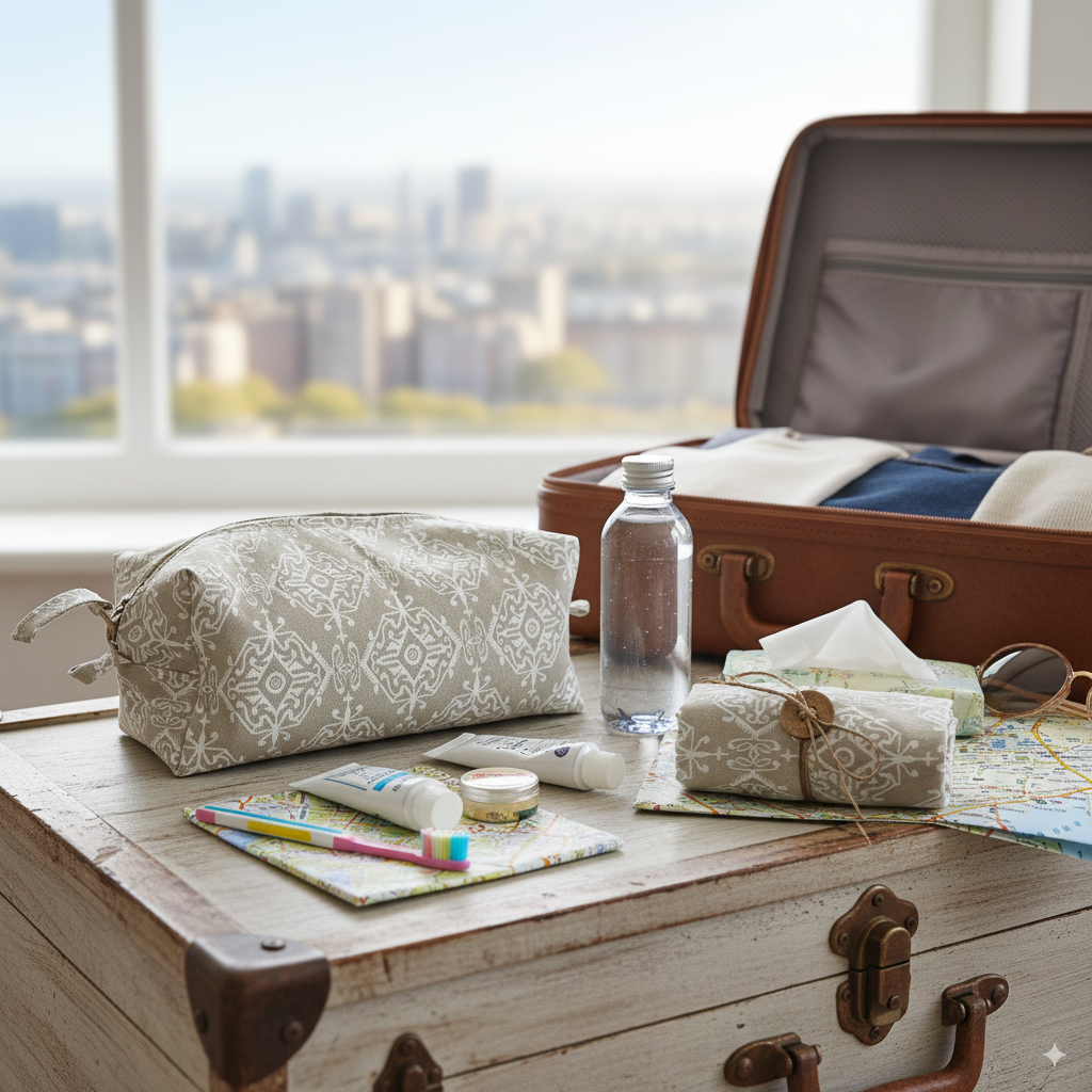 Tuck & Go Pouch - Dholpur Beige