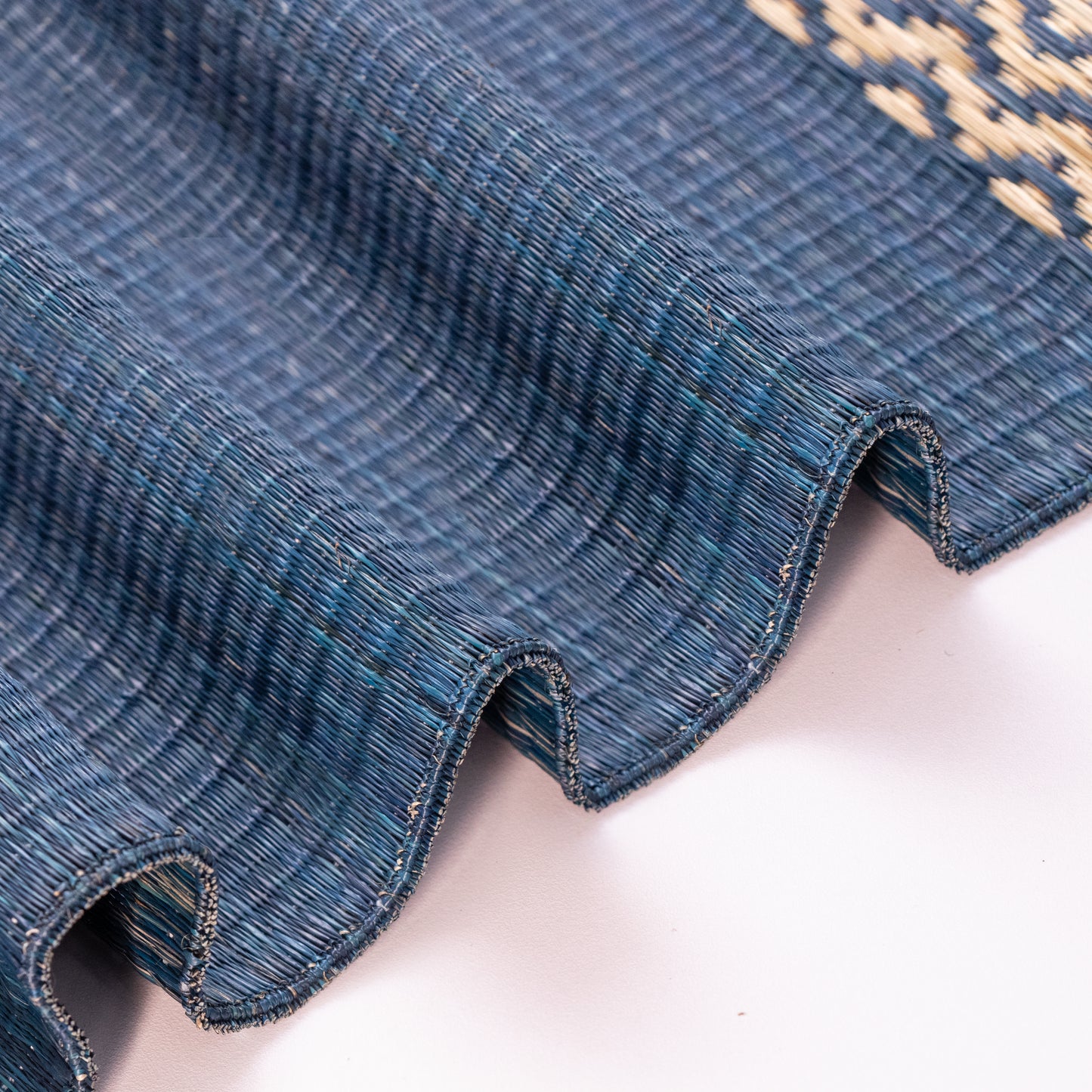 Masland Handwoven Madur Reed Runner - Blue