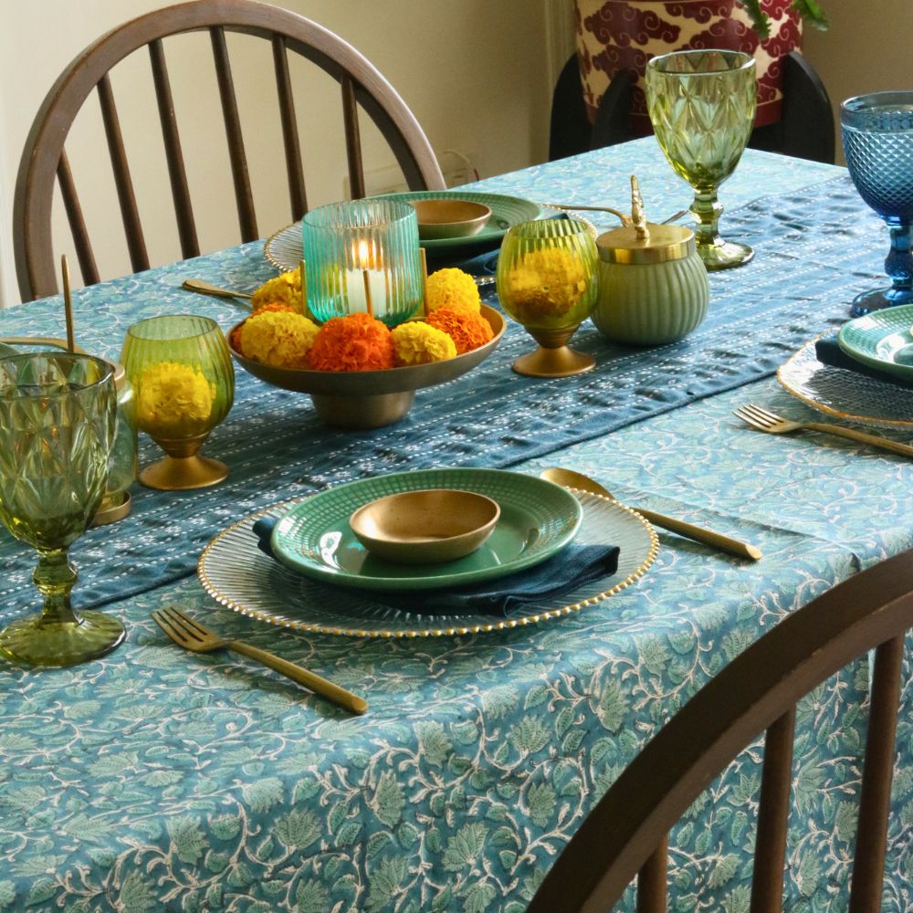 Moonlit Ivy Tablecloth