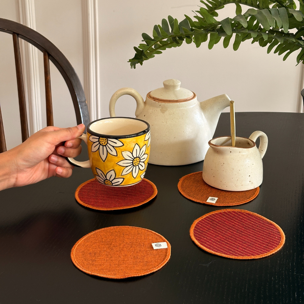 Cotton Coasters - Serene Sunset Set of 4 Serene Sunset