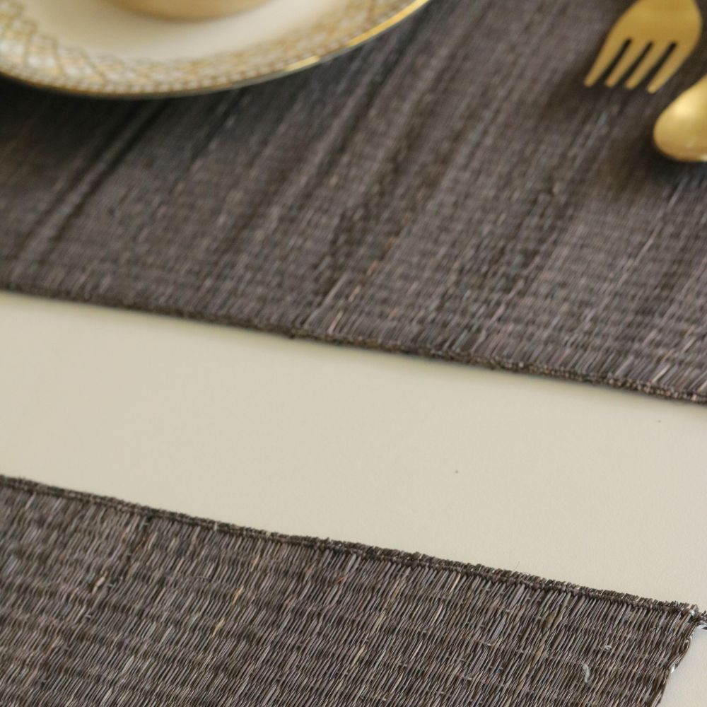 Masland Handwoven Madur Reed Placemats - Grey