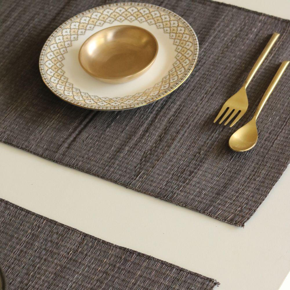 Masland Handwoven Madur Reed Placemats - Grey