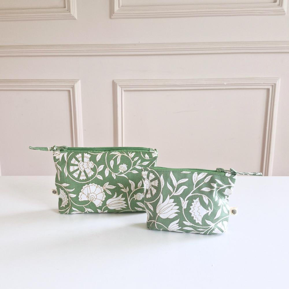 Handy Zip Pouches - Forest Pine