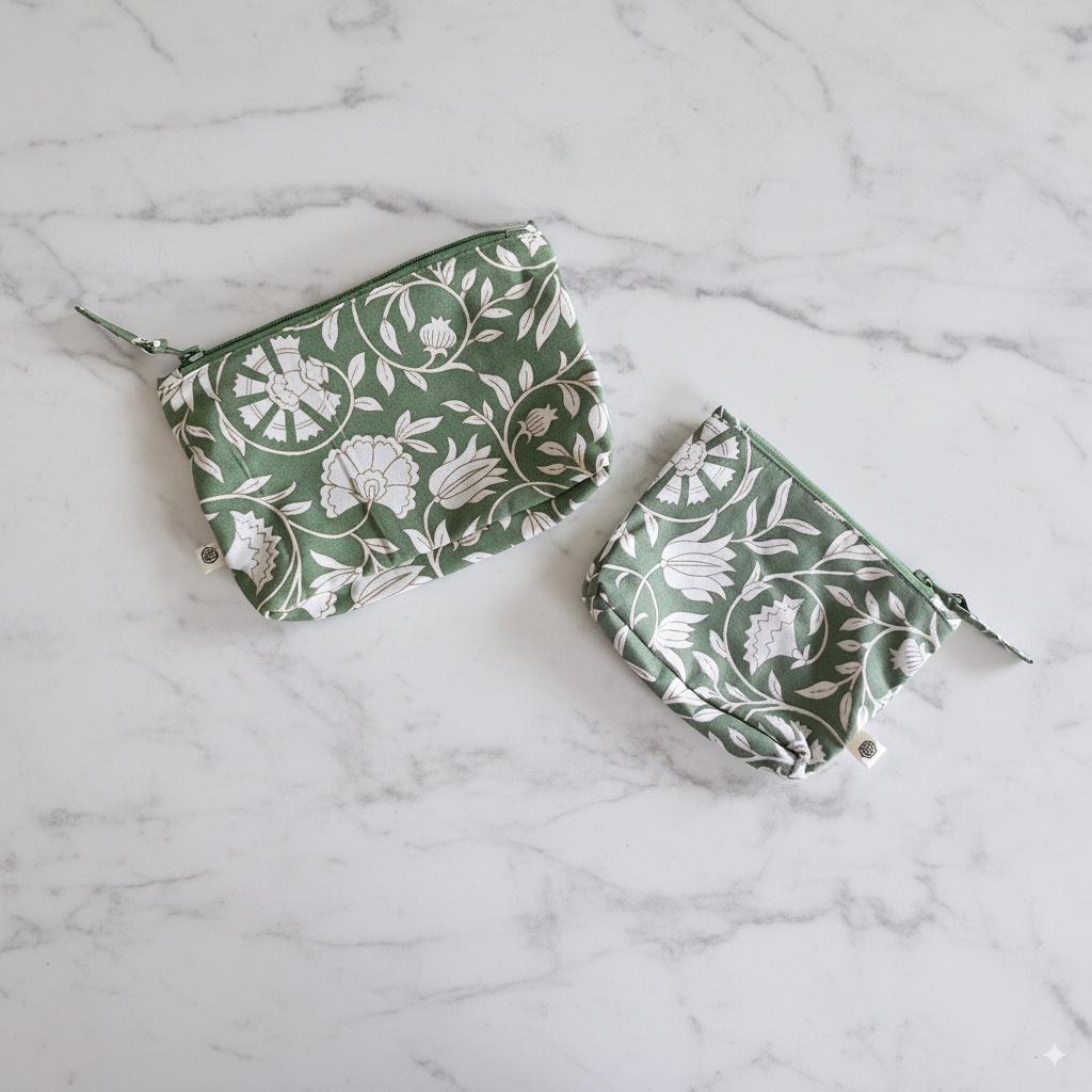 Handy Zip Pouches - Forest Pine
