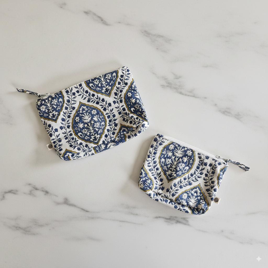 Handy Zip Pouches - Morning Dew