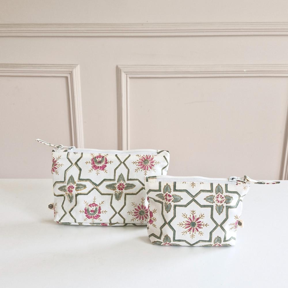 Handy Zip Pouches - Persian Garden