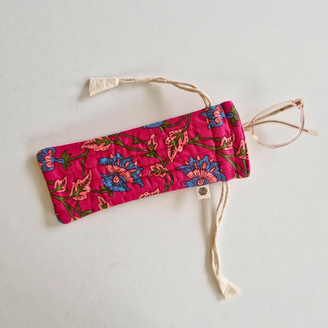 Optical Pouch - Royal Fuschia