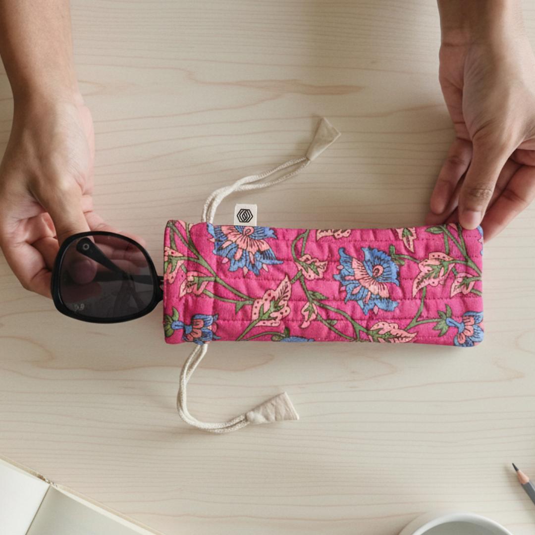 Optical Pouch - Royal Fuschia