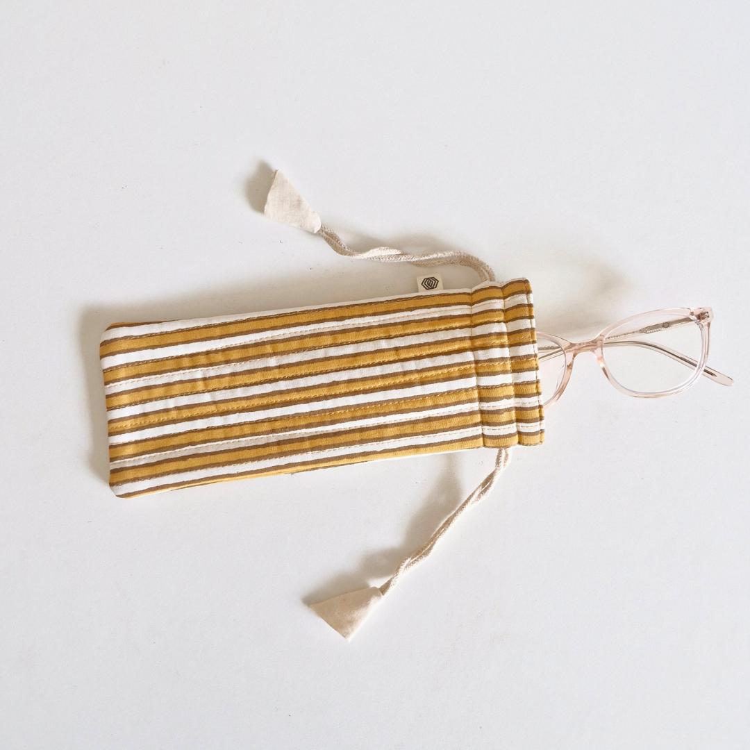 Optical Pouch - Ochre Mirage