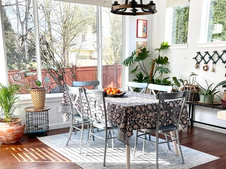 CUSTOMER SPOTLIGHT : Dining room tour of Anuradha Varma’s home
