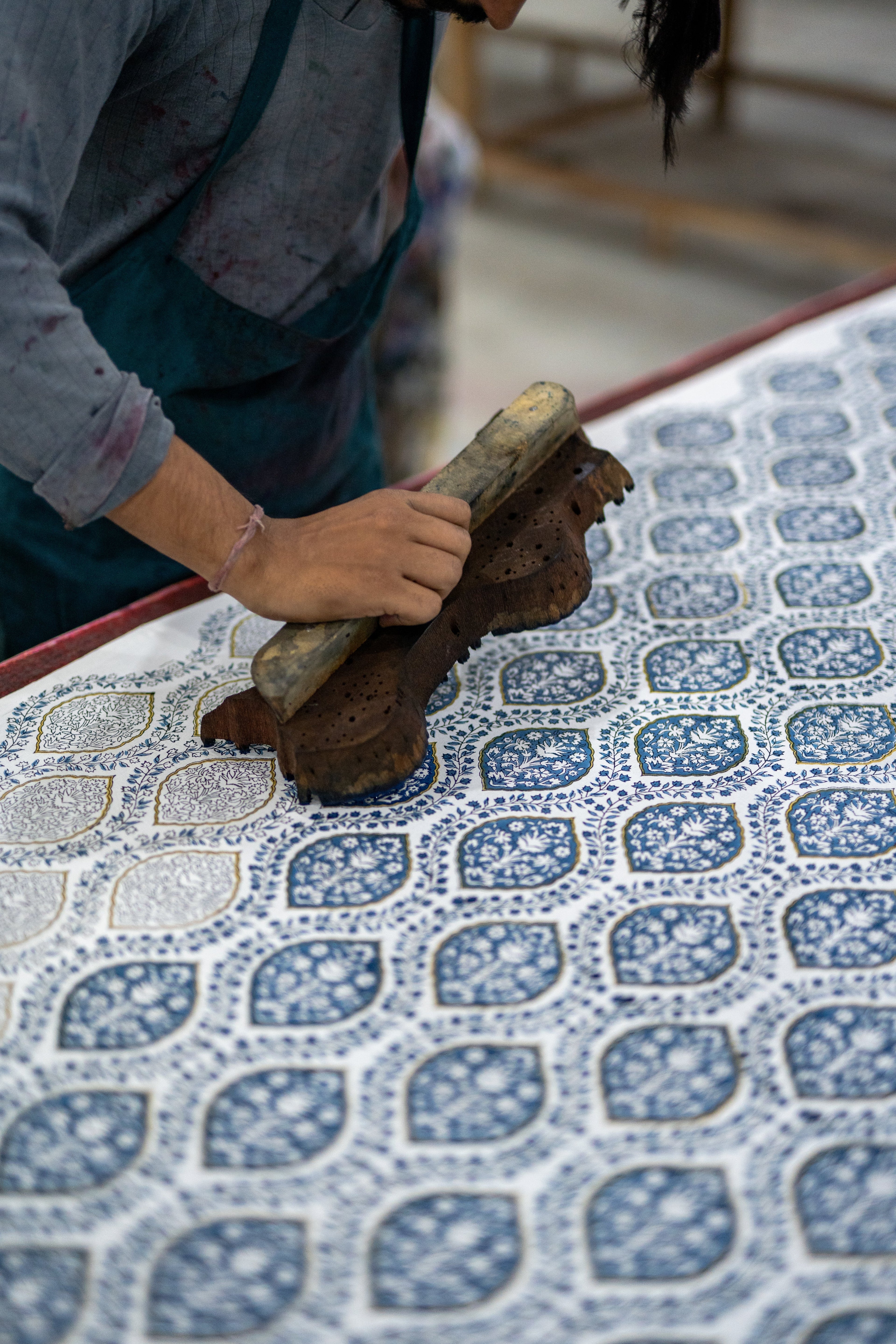 The Timeless Block print : A 400 Year Craft Belongs On Today’s Dining Table