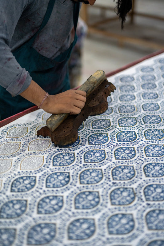 The Timeless Block print : A 400 Year Craft Belongs On Today’s Dining Table