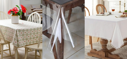 Wipeable vs PVC vs Cotton Tablecloths: Which is better?