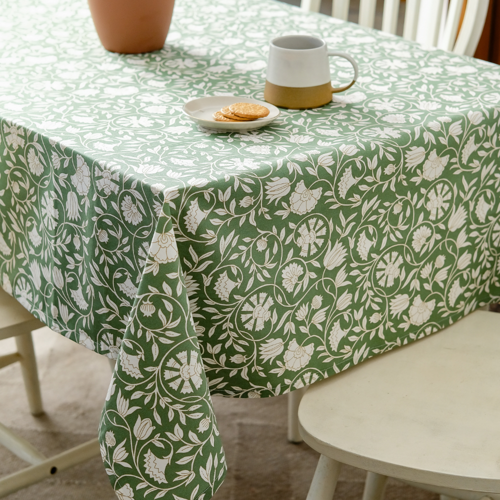 Floral Table Linen – Elegant & Timeless Prints | Wipeable and Anti-Slip ...