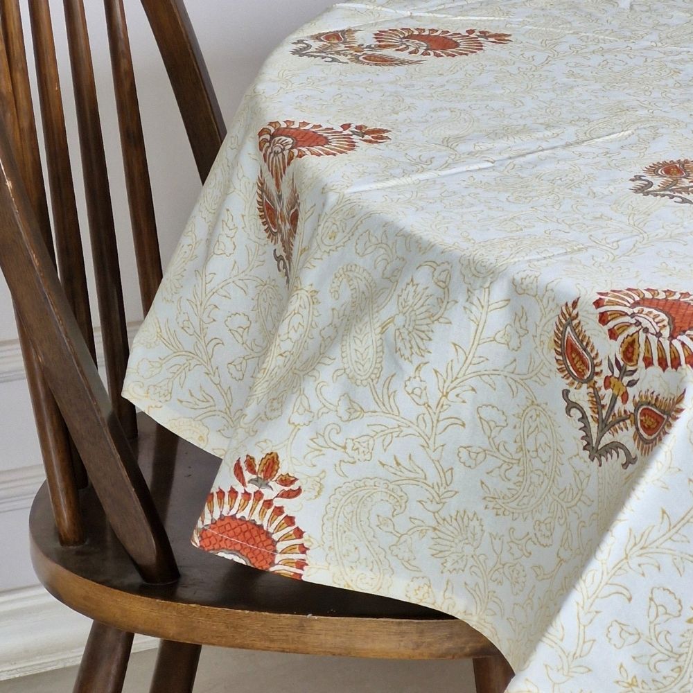 Tangerine Tablecloth