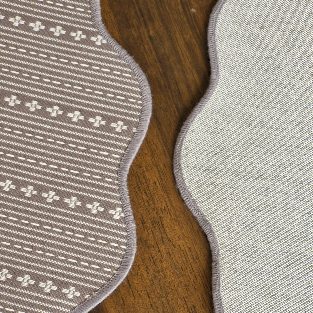 Woven Winter Grey Placemats