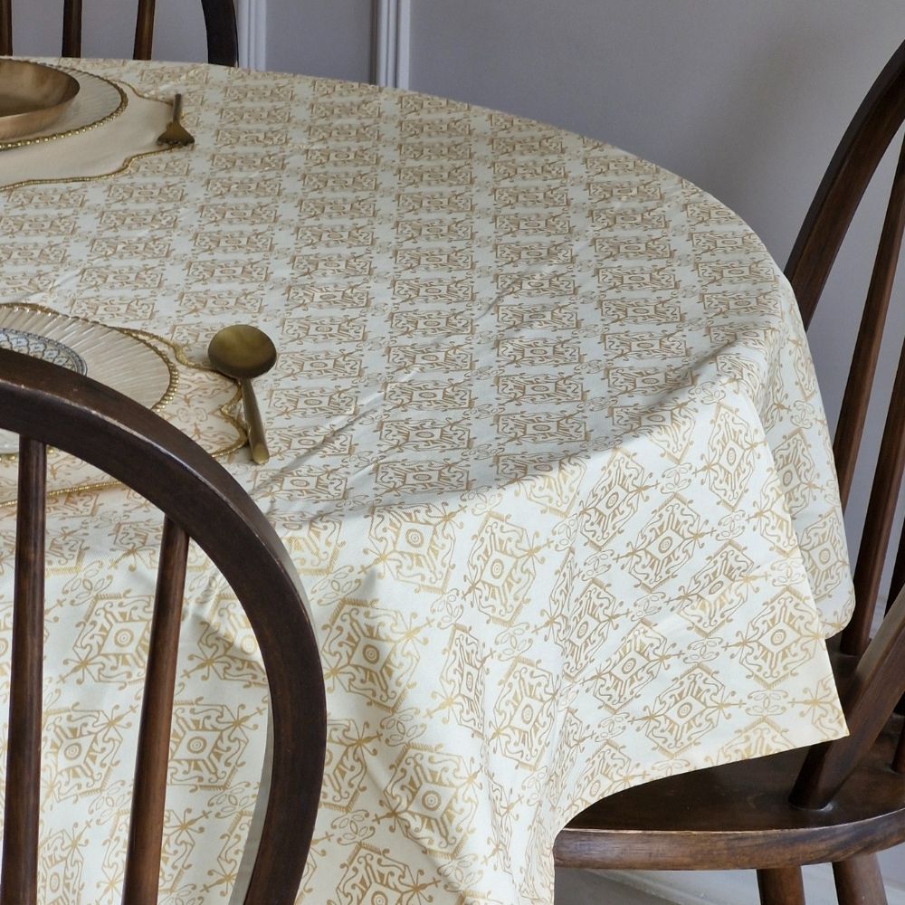 Golden Citrine Tablecloth
