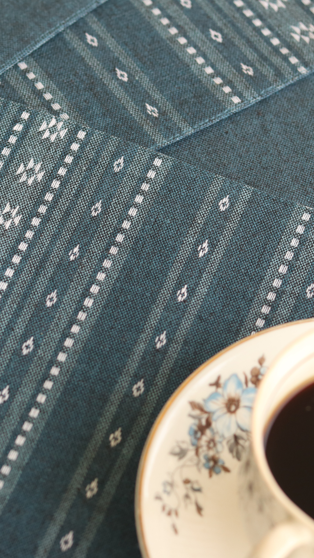 Woven Aegean Blue Placemats