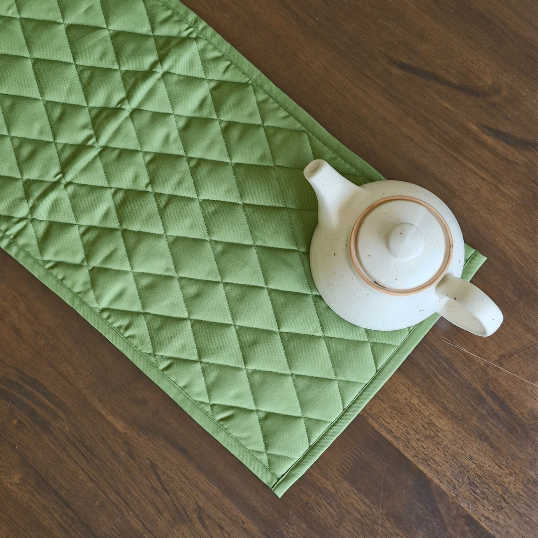 Earth & Sky Tablepad Rectangle (11"X29") Blue Green