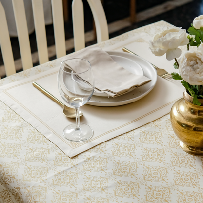 Golden Citrine Tablecloth