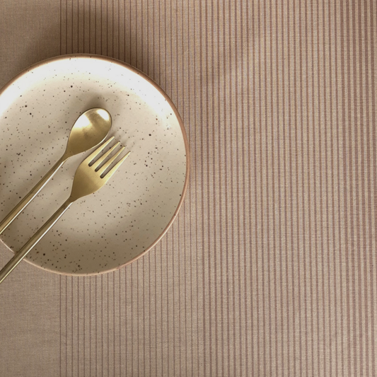 Cinnamon Cream Tablecloth