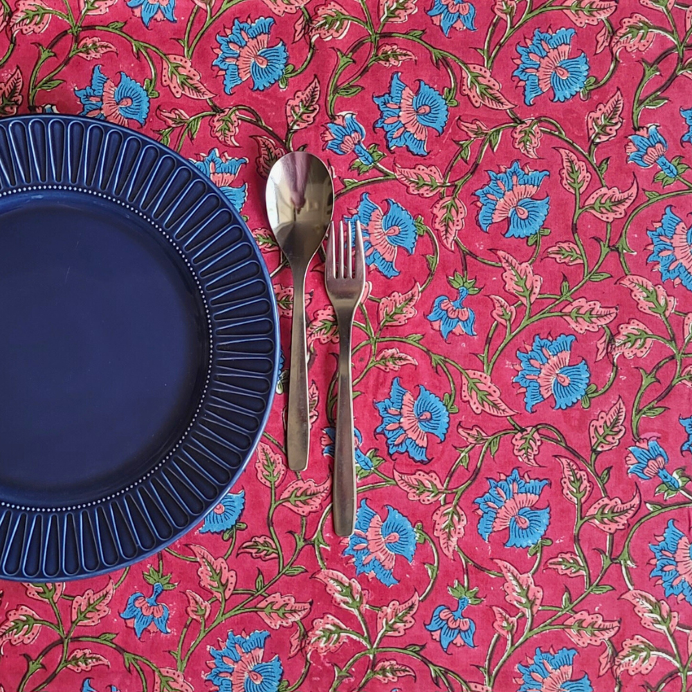 Royal Fuschia Tablecloth